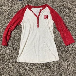 Nebraska Cornhuskers Baseball Style Shirt